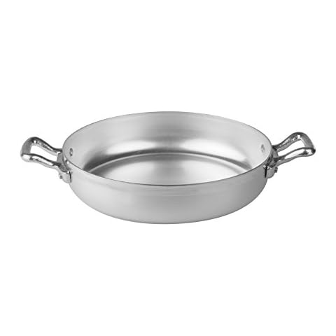 Pentole Agnelli Aluminium Omelette Pan, 32 cm Cover