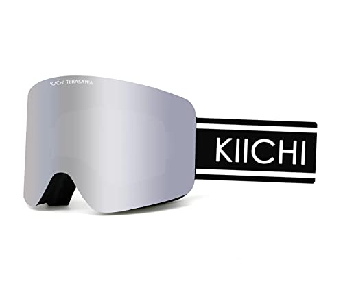 Kiichi Terasawa Ski Goggles Snowboard Snow Goggles-Snowmobile Skiing Skating Sport Protective Goggles For Boys Girls Men Women Youth-100% Uv Protection-Japanese Design And R&D #TOP1