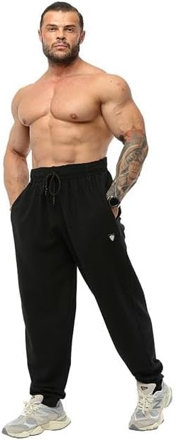 BIG SAM SPORTSWEAR COMPANY Men's Loose Fit Sweatpants Towel Baggy Pants