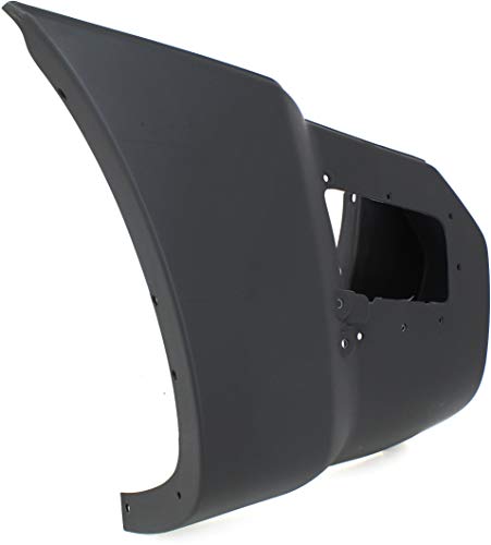 Evan Fischer Bumper End Compatible With 2005-2015 Nissan Xterra Rear, Driver Side Textured Partslink Ni1104116 #TOP2