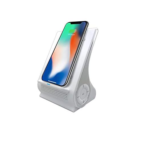 Azpen Dockall D101 Qi Wireless Charging Station (White)