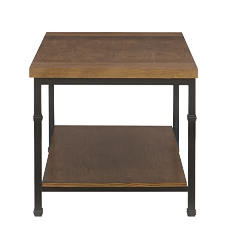 Linon Rhett Coffee Table, Black #TOP6