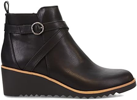 LifeStride Womens Zinfandel Ankle Boot, Black, 9 Wide US | Image 1