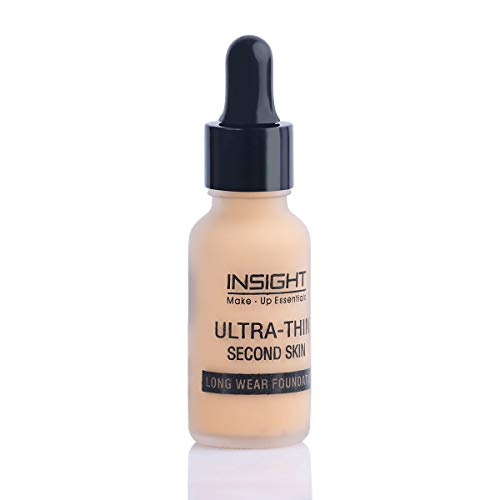 Insight Cosmetics Ultra-Thin Second Skin Long Wear Liquid Foundation | Waterproof Full Coverage Long Lasting | Light Oil Free Face Makeup| 20ml(FD28-03) - Image 4