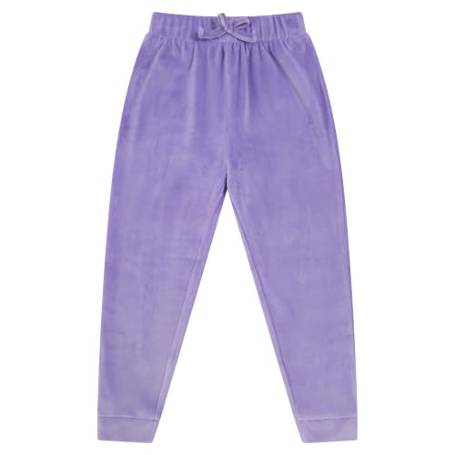 Image of BTween Girls 3 Pack Velour Jogger Pant Set Solid, Tie Dye or Camo Sweatpants for Girls