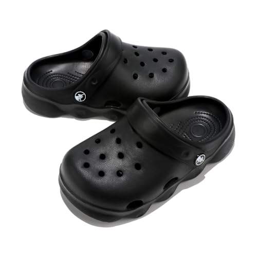 Image of Girls' Clogs for Toddlers & Kids Lightweight Garden Shoes Breathable Slip-on Slides Sandals Slippers Children's Beach Water Shoes