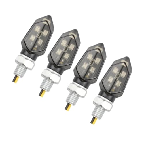 Clignotant ambre 12V 8mm pour moto C400GT C400X K1600GT C650GT (4 pièces)