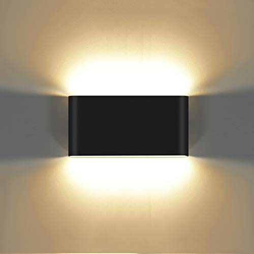 Bañadores de pared impermeables IP65 con luces LED de 12W y diseño minimalista 1