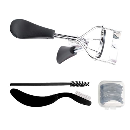 Piegaciglia con cuscinetti di ricambio per Eeylash Separatore Professionale Piegaciglia Pettine Pettine per sopracciglia