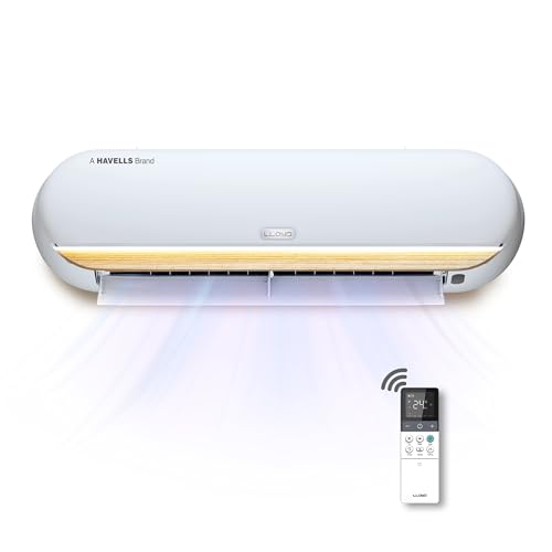 Lloyd Stellar Grace 1.5 Ton 5 Star Wi-Fi Inverter Split AC (6 in 1 Expandable, Cools Even at 60°C, Mood Lighting,In-Built Air Purifier,Direct Voice Command, Copper, Warm Grey, New Launch GLS18V5FWMGT)