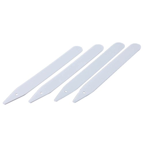 Kinglake TRTAZ11A 100 Pcs 4.7 Inch Thick Plastic Plant Garden Labels Nursery Garden Labels Stake Tags Plant Name Tags Waterproof Plant Tags Plant Identification Stakes Tags thumb #2