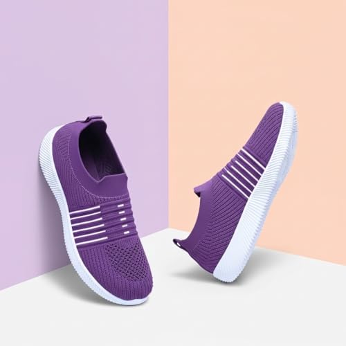Image of Women's Trendy Sneakers - Fashionable Comfort for Every Step Alia-3