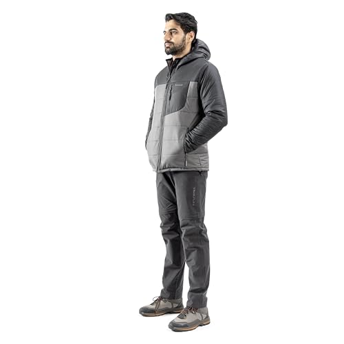 Image of Tripole Boreal Winter and Snow Jacket | Water Repellent Hooded Insulated Jacket for Trekking, Hiking & Travel | Minus 5 Degree Comfort