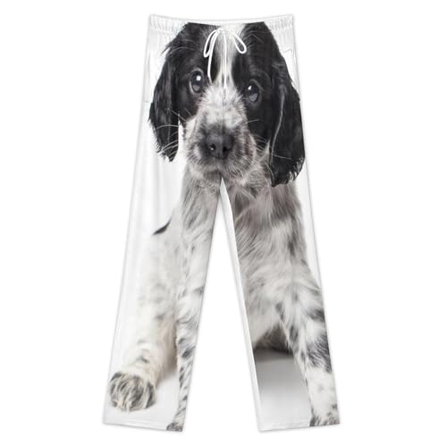 Bas de pyjama dalmatien confortable pour cocooning à la maison