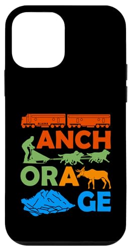 Anchorage Alaska Souvenir Men National Park Anchorage Custodia per iPhone 12 mini