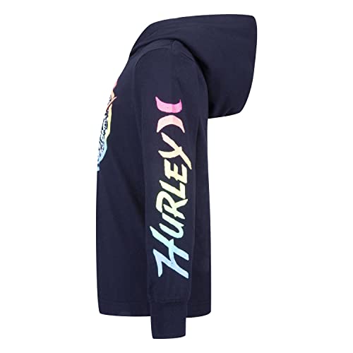 Image of Hurley boys Long Sleeve Hooded Graphic T-shirt