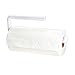 Price comparison product image iDesign Basic Wall-Mounted Kitchen Paper Towel Roll Holder, Plastic, White