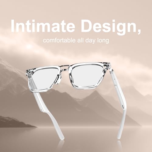 Tunifi G01 Smart Glasses Wireless Bluetooth with Magnetic Charging Hands-Free Calling, Anti-Blue Light, Sport Headset, Eyewear Intelligent... - Image 6