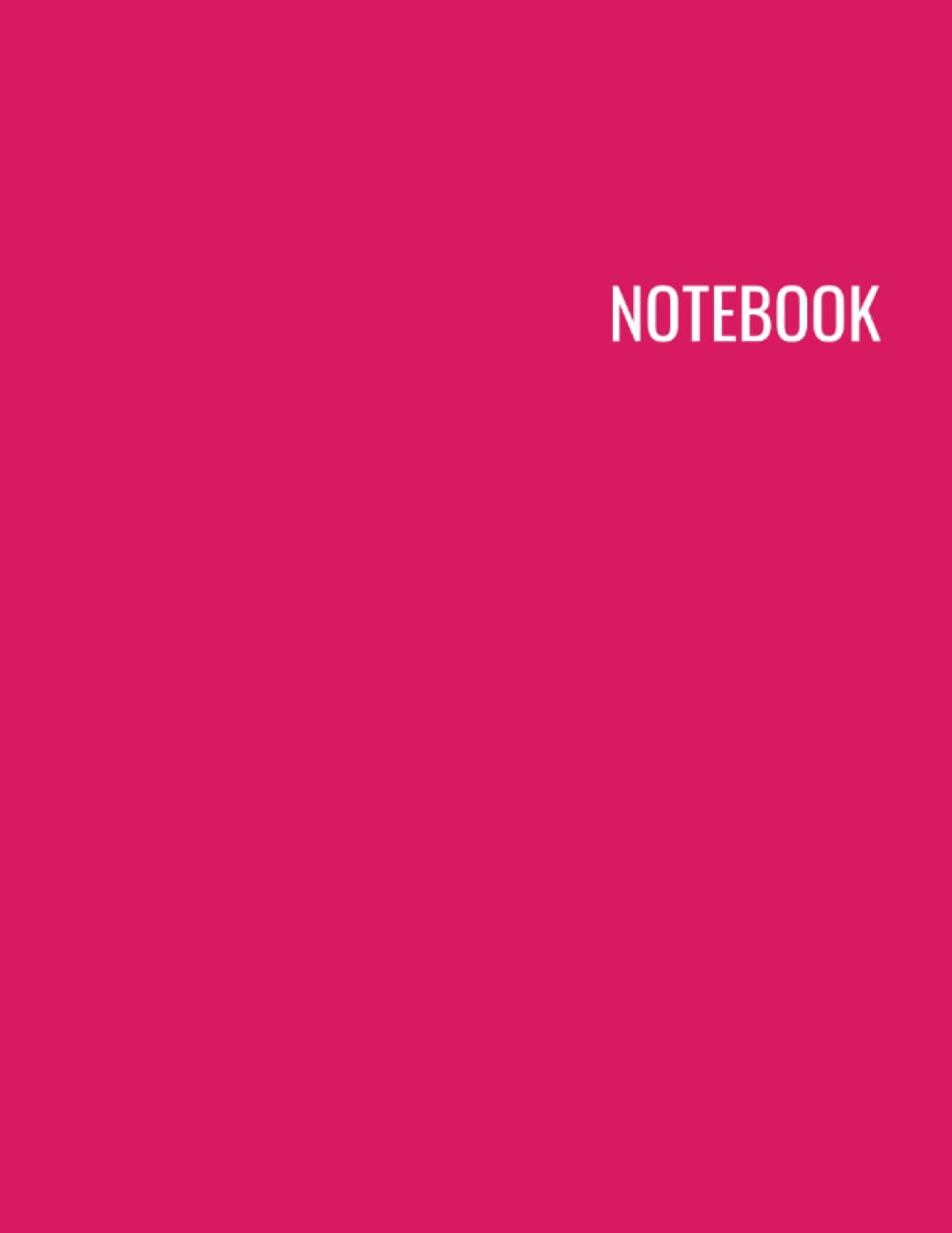 Composition Notebook - College Ruled 100 Pages - 8.5 x 11: Book Notes