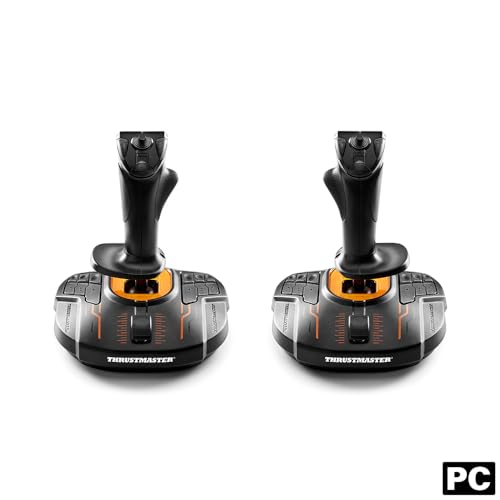 Thrustmaster T.16000M Space Sim Duo Stick - Dual Ambidextrous Joysticks with H.E.A.R.T HallEffect AccuRate Technology for PC
