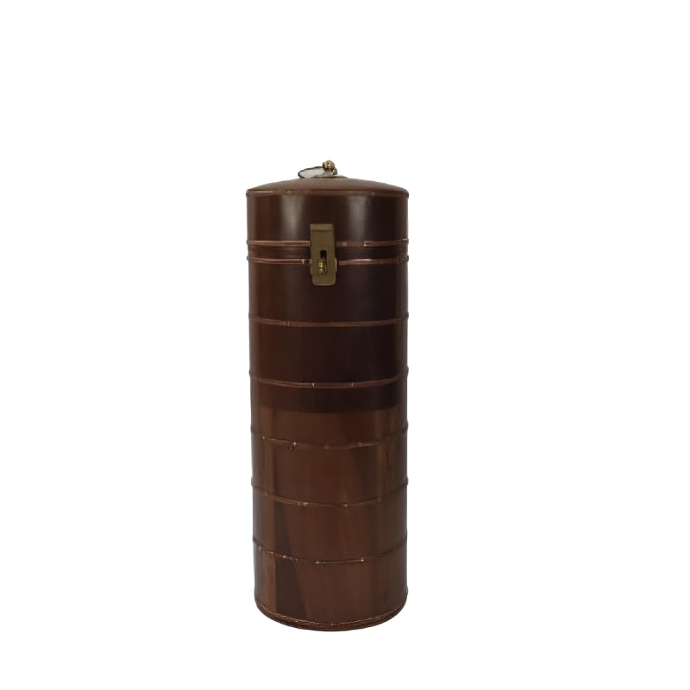 MARMORIS ECOM Handmade Sheesham Wood Wine Bottle Box Storage Gift case with Handle for Housewarming | Bottle Box for Wine Gift Packing - 1 pack-image-30