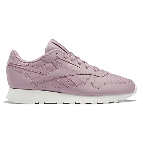 Image of Reebok Women's Classic Leather Sneaker (Infused Lilac /Infused Lilac /Chalk, us Footwear Size System, Adult, Women, Numeric, Medium, Numeric 9 Point 5)