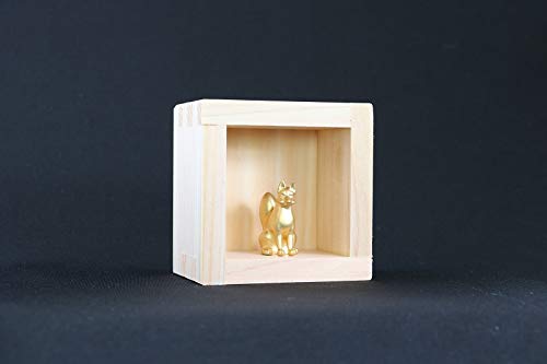 Amazon.co.jp: 日本黎明社 津田潔志作「金運霊狐」 純銀製24金鍍金