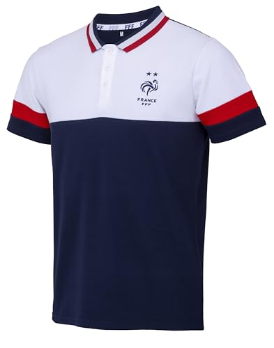 FFF Polo Collection Officielle Equipe de France de Football - Taille Homme L
