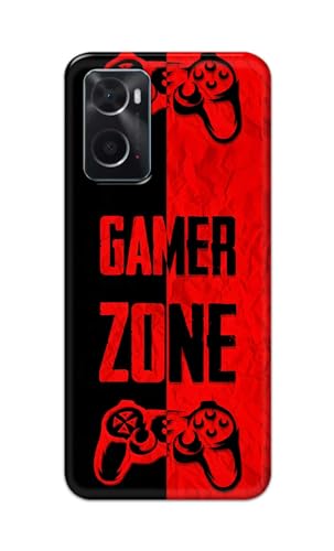 Image of Printed Hard Back Cover Case for Oppo A76 | Oppo A36 | Oppo A96 Back Cover (Gamer Zone) -1111