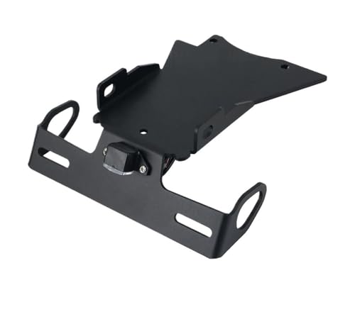 Support de Plaque Yamaha FZ6 S en Alliage Robuste avec Garde-Boue de Finition