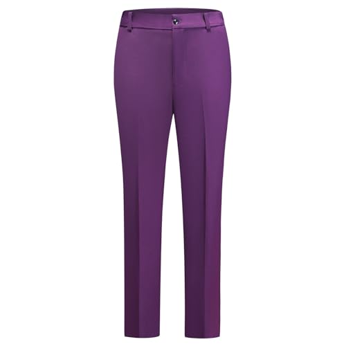 MODFUL Pant Suits for Women Business Suit Set 2 Piece Slim Fit Blazer Jacket One Button Formal Suit4