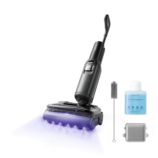 roborock F25 Ultra Nass Trockensauger mit Dampf, 180 °C Dampfmopp, 86 °C Heißwasser Saugwischer, 22kPa Staubsauger mit Wischfunktion, 90°C Selbstreinigung, 180° flache, KI-unterstütze Räder, Blaulicht