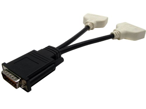 HP DMS-59 TO DUAL DVI Y SPLITTER CABLE ADAPTER 504083-001 338285-009 338285-005