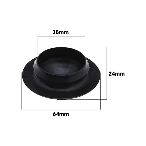 2pcs 2pcs Front Suspension Strut Mount Cover 54330ED000 Waterproof Dustproof Car Shock Absorber Cap Compatible with Leaf ZE0 Sentra B16 Juke F15 Cube Z12