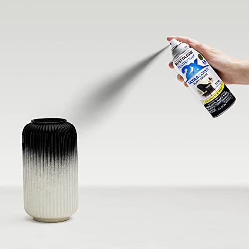 Rust-Oleum 249844 Painter's Touch 2X Ultra Cover Spray Paint, 12 Oz, Satin Canyon Black #TOP4