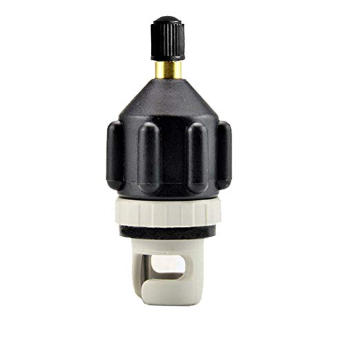 GEZICHTA 2pcs/Set Nylon Air Valves Adaptor Wear-Resistant Rowing Boat Air Valves Adaptor, SUP Board Inflatable Pump Air Valves Adaptor.