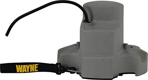 Wayne WPCP250 57735-WYN1 1/4 HP Automatic Pool Cover Pump with Magnetic Float Switch and 25 FT Pull-to-Shore Rope, Gray - Thumbnail 2