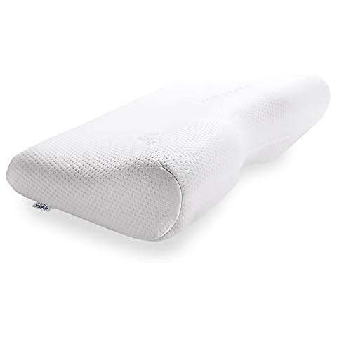 Tempur Millennium - Almohada cervical ergonómica para dormir de espalda Cover
