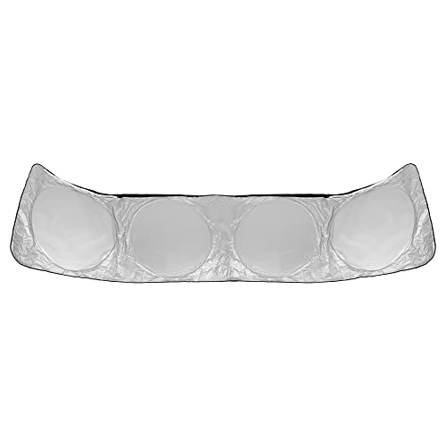 X AUTOHAUX Semi-Truck Sunshade for Windshield and Side Window Full Covered 240T Nylon Polyester Foldable Sun Shade Sun Heat Proctection Cool Temperature for Trailer Commercial Big Rig Trucks