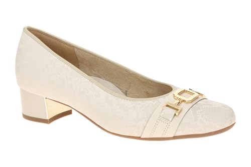 Escarpins femme Ara Nizza trotteurs confortables en cuir noir