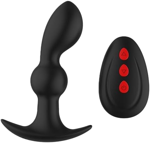 Silent Vibrating Bouchon Anal Pour – vibrateur Anal Pour Femmes et Hommes, godemichet Anal avec télécommande, masturbateur, jouets sexuels exotiques, Machine sexuelle
