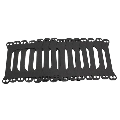 Image of 10Pcs Square Bore Open Carburetor Base Gaskets For Holley Carburetor Mounting Gaskets