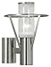 Eglo 88114A Belfast Wall Light, Stainless Steel