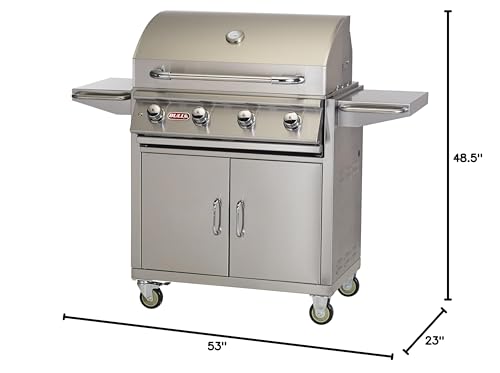 87001 Lonestar "Select" Complete Cart LP for Outdoor Grilling, Cooking and BBQing