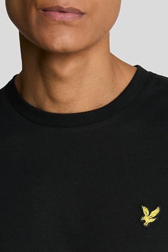 Lyle & Scott T-Shirt Herren | mit Rundhals-Ausschnitt und kurzen Ärmeln | mit goldenem Adler-Logo auf der Brust | XS — XXL – Ansicht 2