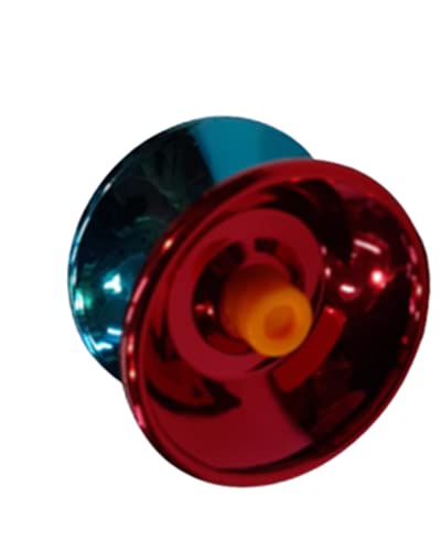 Image of Shivsoft Fine Quality High Gloss high Speed Metal YoYo Spiner Toy (1 pcs) Make in INDIAPack of 1--Red&Blue