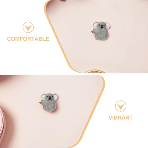 Barrettes griffes mignonnes gris clair, le cadeau coiffure idéal - 3