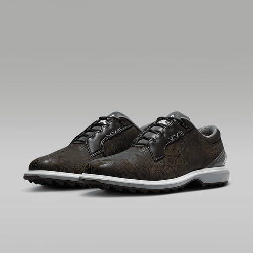 Image of Jordan ADG 5 Golf Shoes (FQ6642-003, Black /Cool Grey /White)