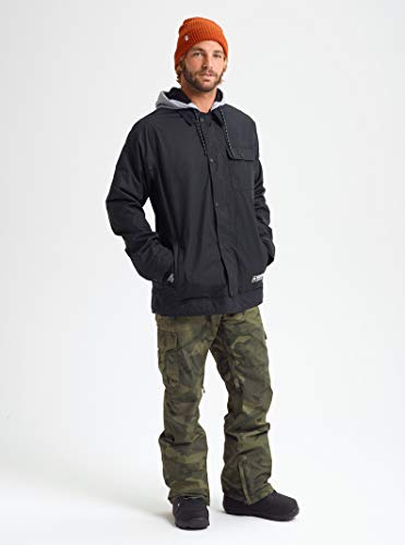 Burton Mens Dunmore Jacket, True Black New, XX-Large