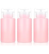 Corconess 3 Pack Push Down Pump Dispenser Acetone Dispenser Alcohol Dispenser Push Down Pump Bott...